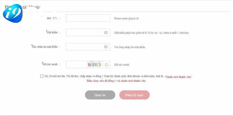 Các thông tin quan trọng của khách hàng